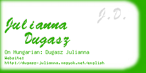 julianna dugasz business card